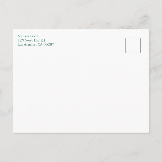 Raspberry Patch Schattige Kleurrijk Custom BABY SH Uitnodiging Briefkaart (Achterkant)