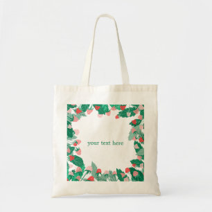 Raspberry Patch Schattige Kleurrijke Custom Berrie Tote Bag