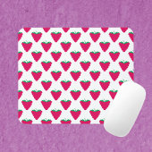 Raspberry Pink Berry Fruit Muismat