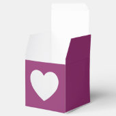 Raspberry Red Favor Box Bedankdoosjes (Geopend)