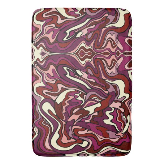 Raspberry Ripple Badmat (Voorkant Verticaal)