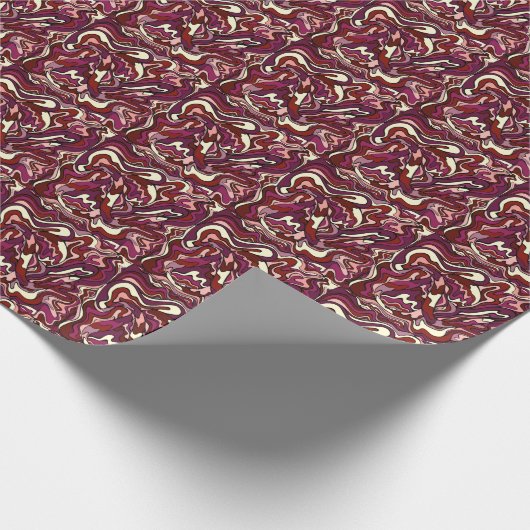 Raspberry Ripple Cadeaupapier (Hoek)