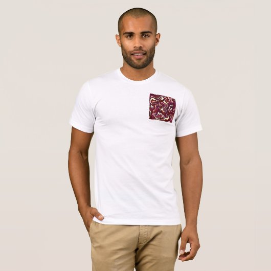 Raspberry Ripple T-shirt (Voorkant volledig)