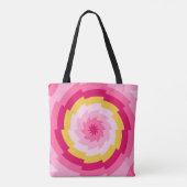 Raspberry Ripple Vortex Tote Bag (Achterkant)
