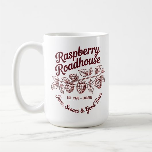 Raspberry Roadhouse Koffiemok (Links)