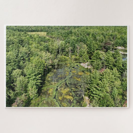 Raspberry Rock Puzzle Legpuzzel (Horizontaal)