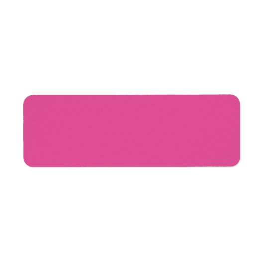 Raspberry roze kleurcoördinatie van hoge kwaliteit etiket (Voorkant)