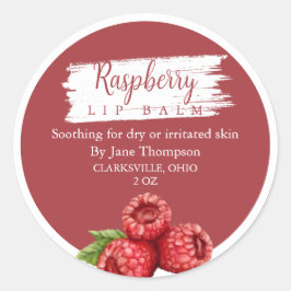 Raspberry Salve / balsem / Zeep Label