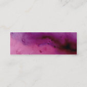 Raspberry Sherbert Skinny Biz Card Mini Visitekaartje (Achterkant)
