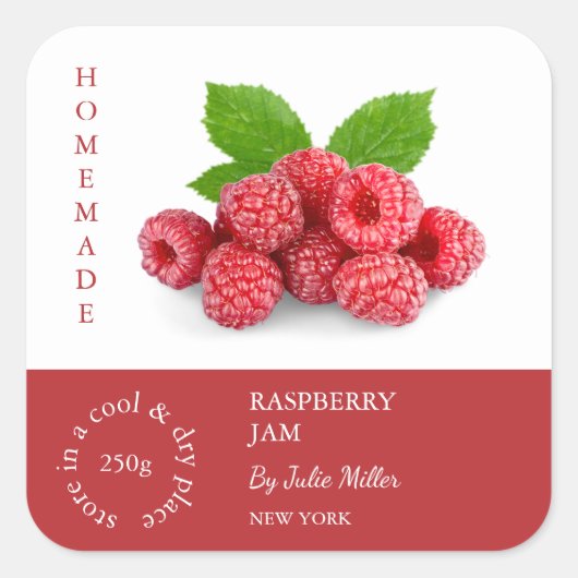 Raspberry Small Business Label (Voorkant)