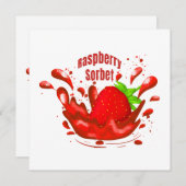 Raspberry Sorbet (Voorkant / Achterkant)