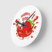 Raspberry Sorbet Ronde Klok (Hoek)