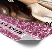 Raspberry Sparkle Custom Pageant Poster Print (Hoek)