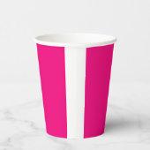 Raspberry Swatch Match Papieren Bekers (Rechts)