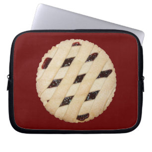 Raspberry Tart-laptophoes Laptop Sleeve