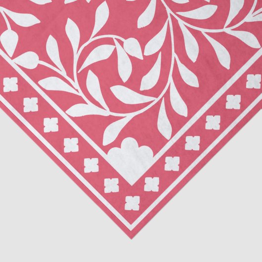 Raspberry Traditional Bone Inlay Decoupage Paper Tissuepapier (Detail)