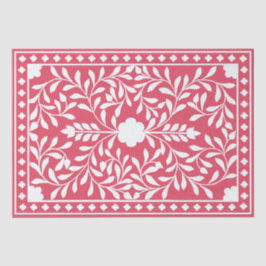 Raspberry Traditional Bone Inlay Decoupage Paper Tissuepapier