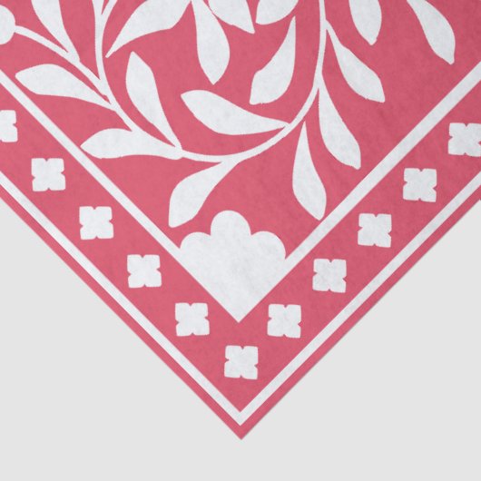 Raspberry Traditional Bone Inlay Decoupage Paper Tissuepapier (Detail)