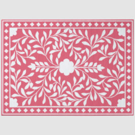 Raspberry Traditional Bone Inlay Decoupage Paper Tissuepapier