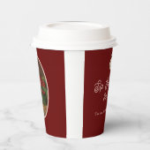 Raspberry Vrijgezellenfeest Thee To-Go Cups Papieren Bekers (Links)