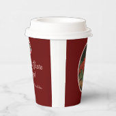 Raspberry Vrijgezellenfeest Thee To-Go Cups Papieren Bekers (Rechts)