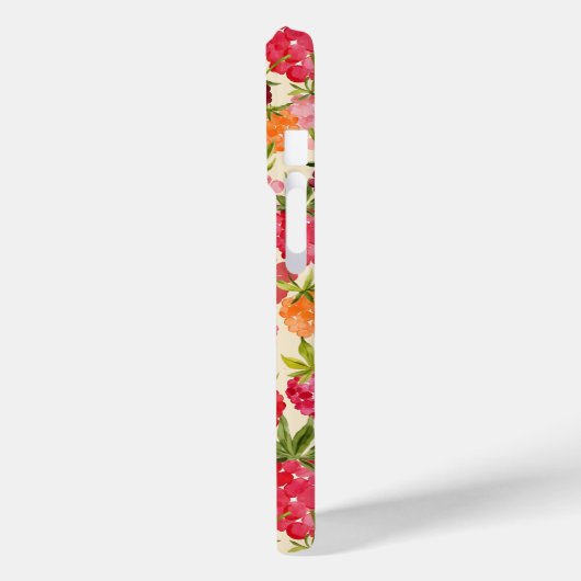 Raspberry Waterverf Coquette Case-Mate iPhone Case (Achterkant / Links)