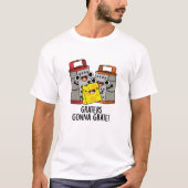 Raspen Grate Grappige Kaas Pun T-shirt (Voorkant)
