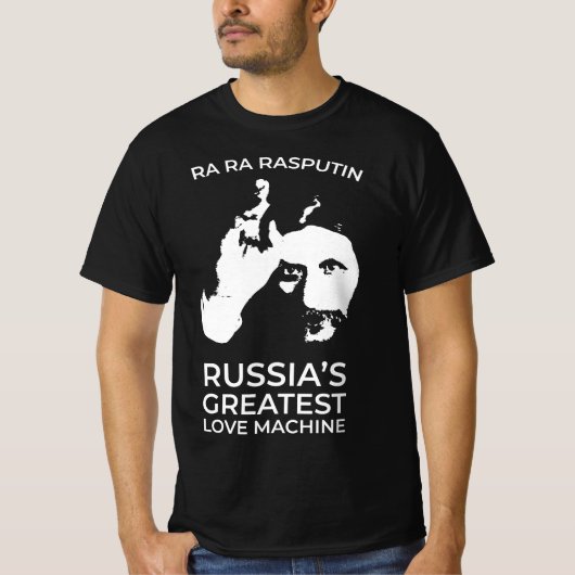 Raspoetin - Ruslands grootste liefdesmachine T-shirt (Voorkant)