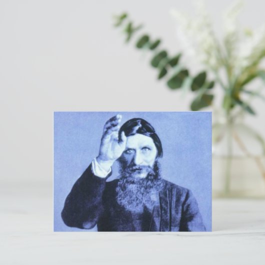 rasputin briefkaart (Staand voorkant)