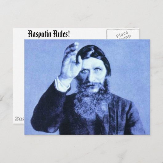 rasputin briefkaart (Voorkant / Achterkant)
