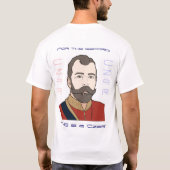 RASPUTIN CZAR-OWNER T-SHIRT (Achterkant)
