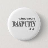 Rasputin Ronde Button 5,7 Cm (Voorkant)