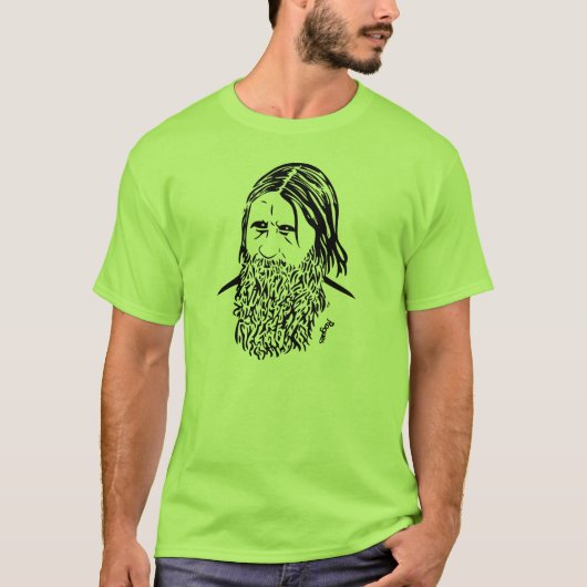 Rasputin T-Shirt - Stone Green (Voorkant)