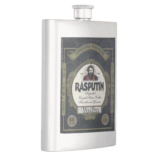 Rasputin Vodka-kolf Heupfles (Rechts)