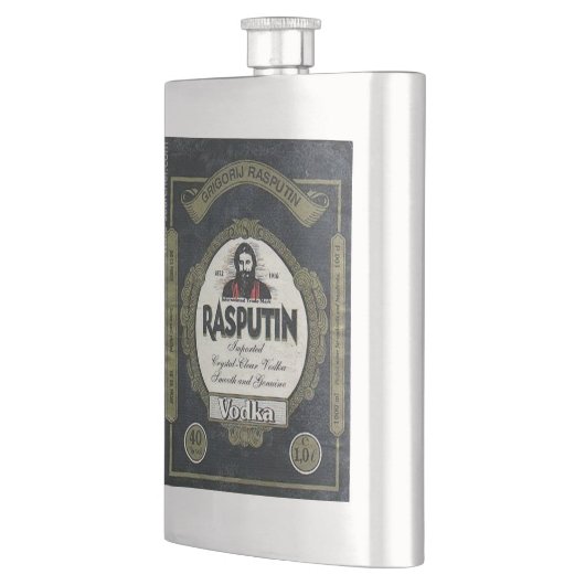 Rasputin Vodka-kolf Heupfles (Links)