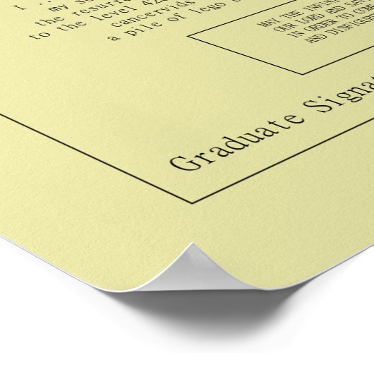 RASPUTIN WORSHIPPER CERTIFICAAT POSTER (Hoek)