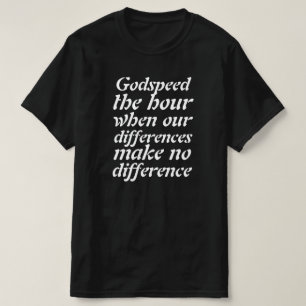 Rasrelatie en menselijke gelijkheid t-shirt