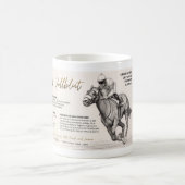 [Rasse-Tasse] ENGLISCHES VOLLBLUT Koffiemok (Center)