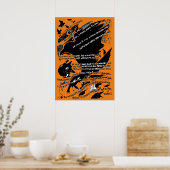 Rassen op het poster Lochranza (oranje) (Keuken)