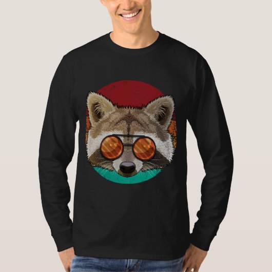  rassenras Wildlife Retro Animal Eightie T-shirt (Voorkant)