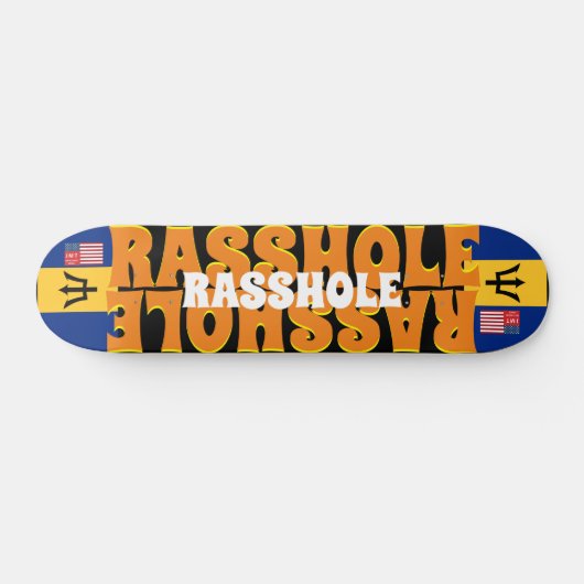 RASSHOLE JMT BARB 7 3/4" Skateboard Deck (Horizontaal)