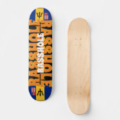 RASSHOLE JMT BARB 7 3/4" Skateboard Deck (Voorkant)
