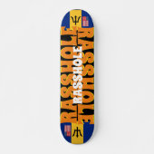RASSHOLE JMT BARB 7 3/4" Skateboard Deck (Voorkant)