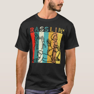 Rasslin' Retro  Pro Wrestling Fan T-shirt