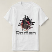 Rassling T start T-shirt (Design voorkant)