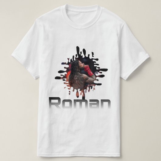 Rassling T start T-shirt (Design voorkant)