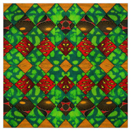 Rasta African Print Stof