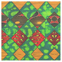 Rasta African Print Stof