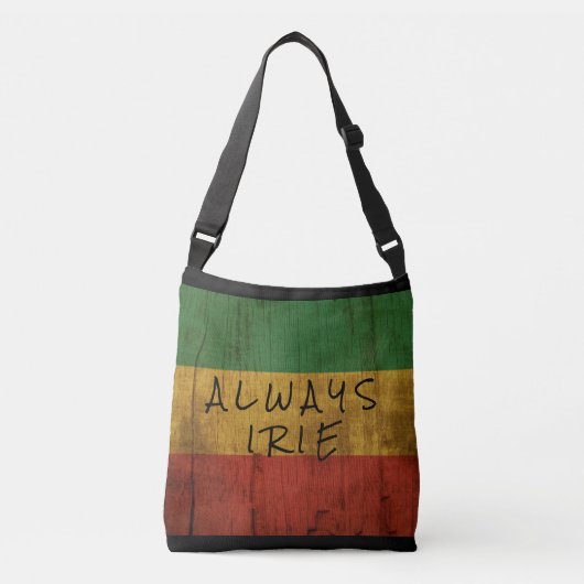 Rasta Altijd Irie Crossbody Tas (Voorkant)