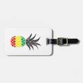 Rasta Ananas Bagage Label (Voorkant horizontaal)